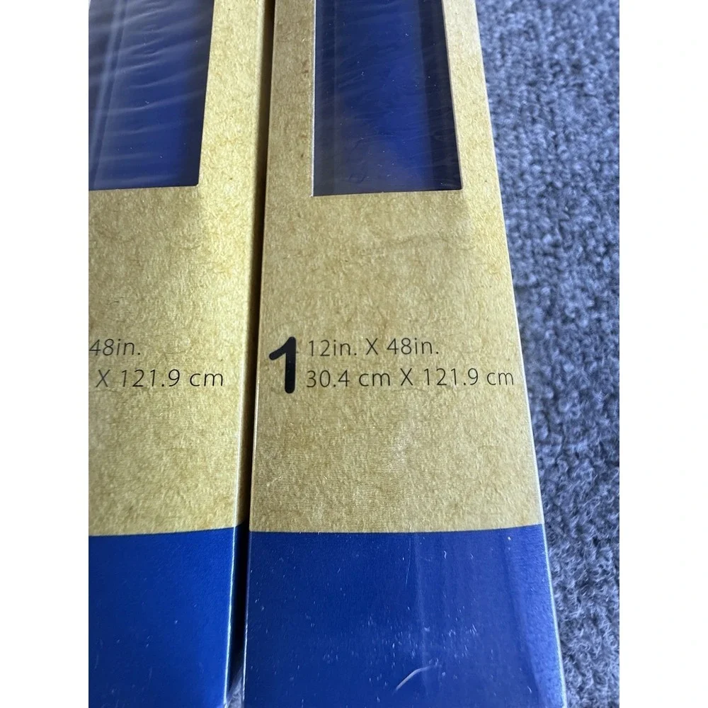Crafters Square Permanent Vinyl‎ Paper Royal Blue Glossy 12x48 Inch 4 Rolls Bulk